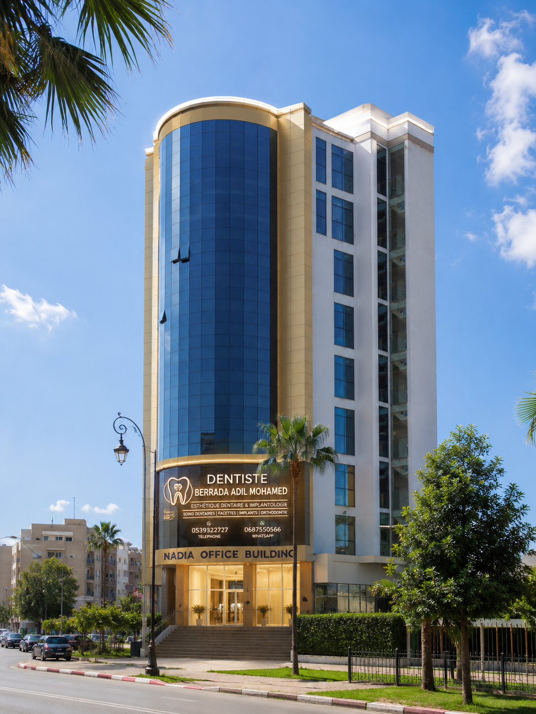 Cabinet Dentaire Dr. Berrada — Nadia Office Building, Tanger